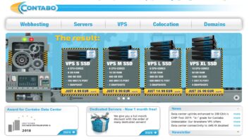 Contabo Homepage