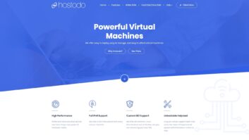 Hostodo Homepage